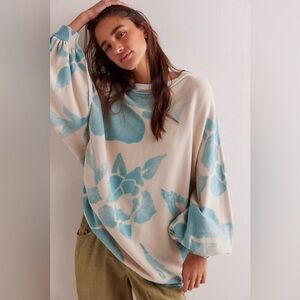 Free people We The Free Painters Garden Pullover